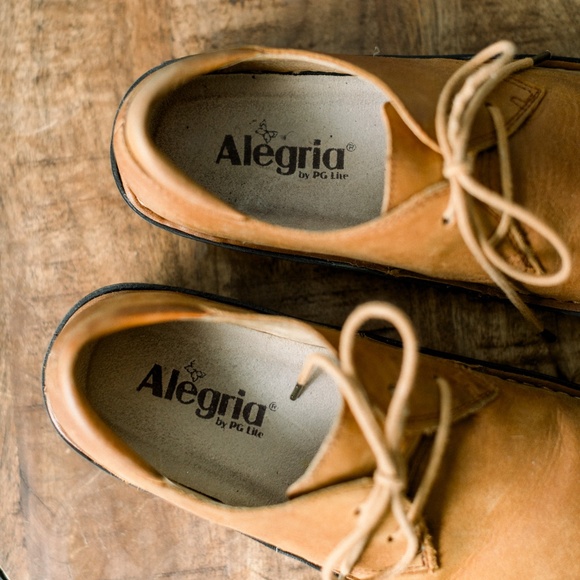Alegria - Women's Leather - Lace Up - Casual Comfortable Shoe - Size 6.5 - Picture 5 of 13